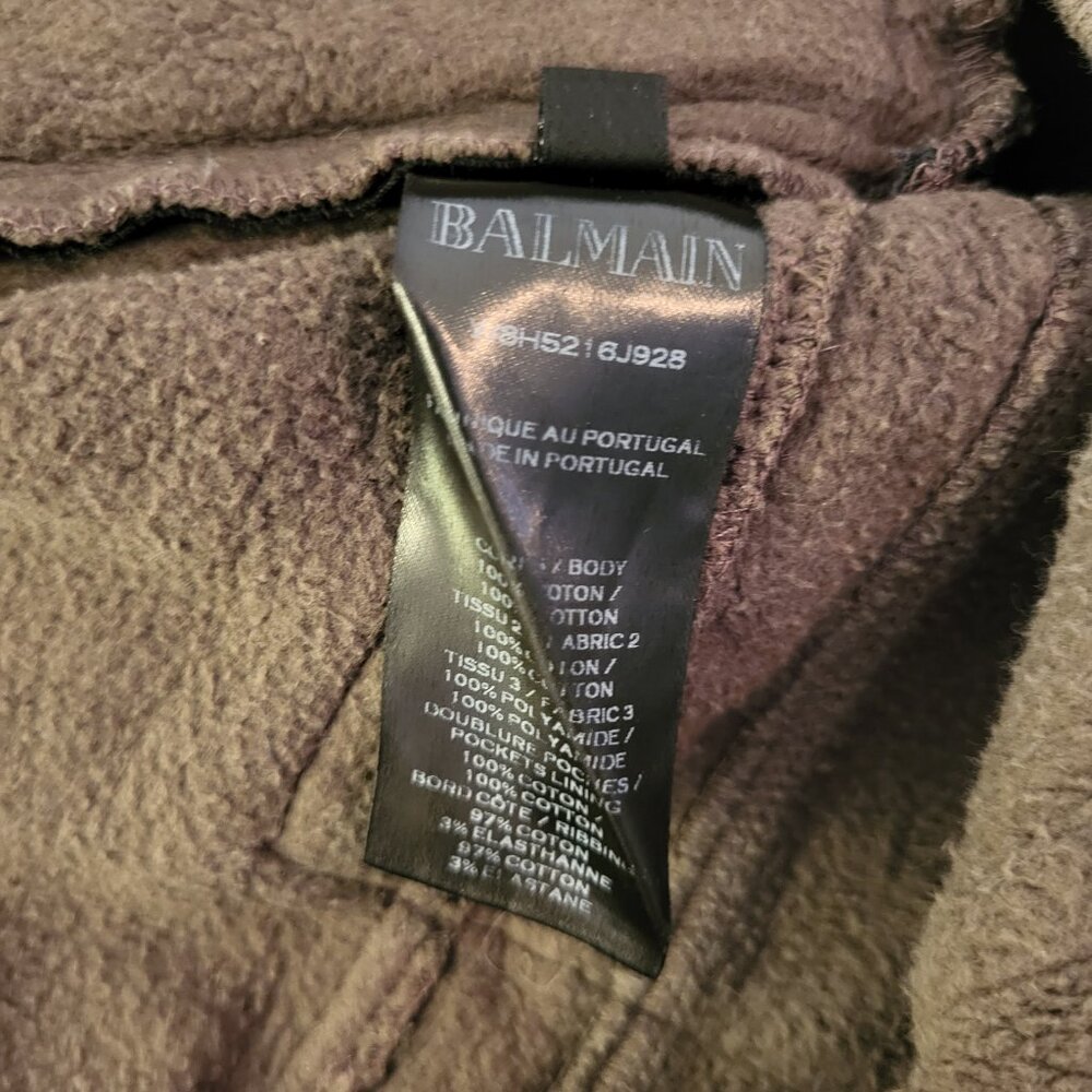 Balmain Ribbed Panel Track Pants - Picture 5 of 8